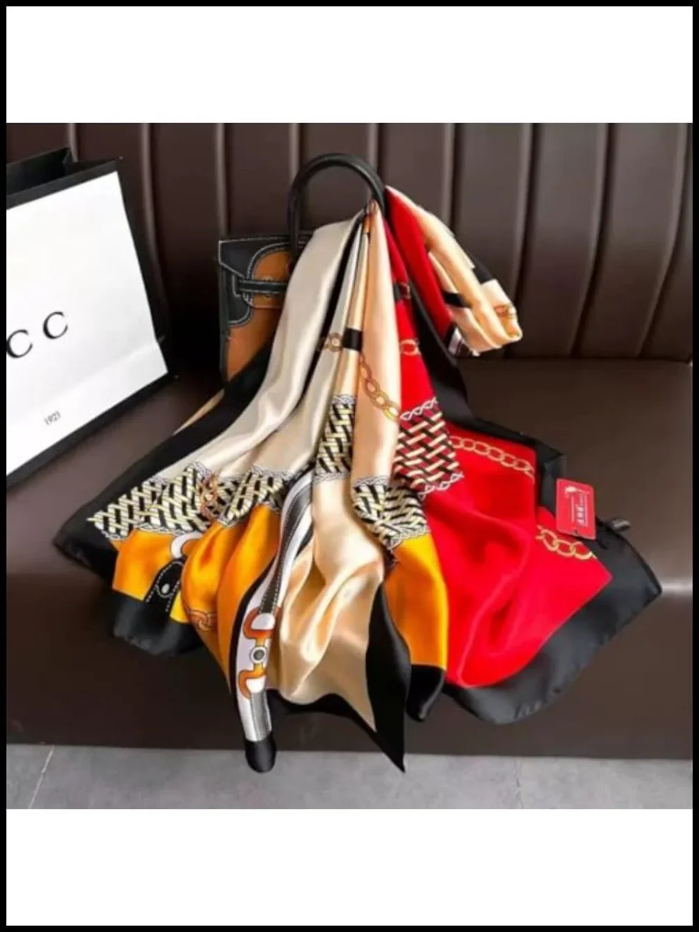 Lightweight Oversized Floral Scarf Shawl Wraps Women Polyester